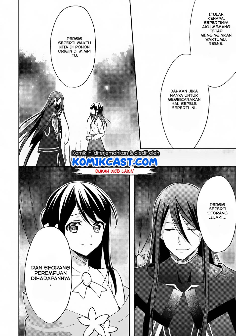 Isekai de “Kuro no Iyashi Te” tte Yobareteimasu Chapter 35 Bahasa Indonesia
